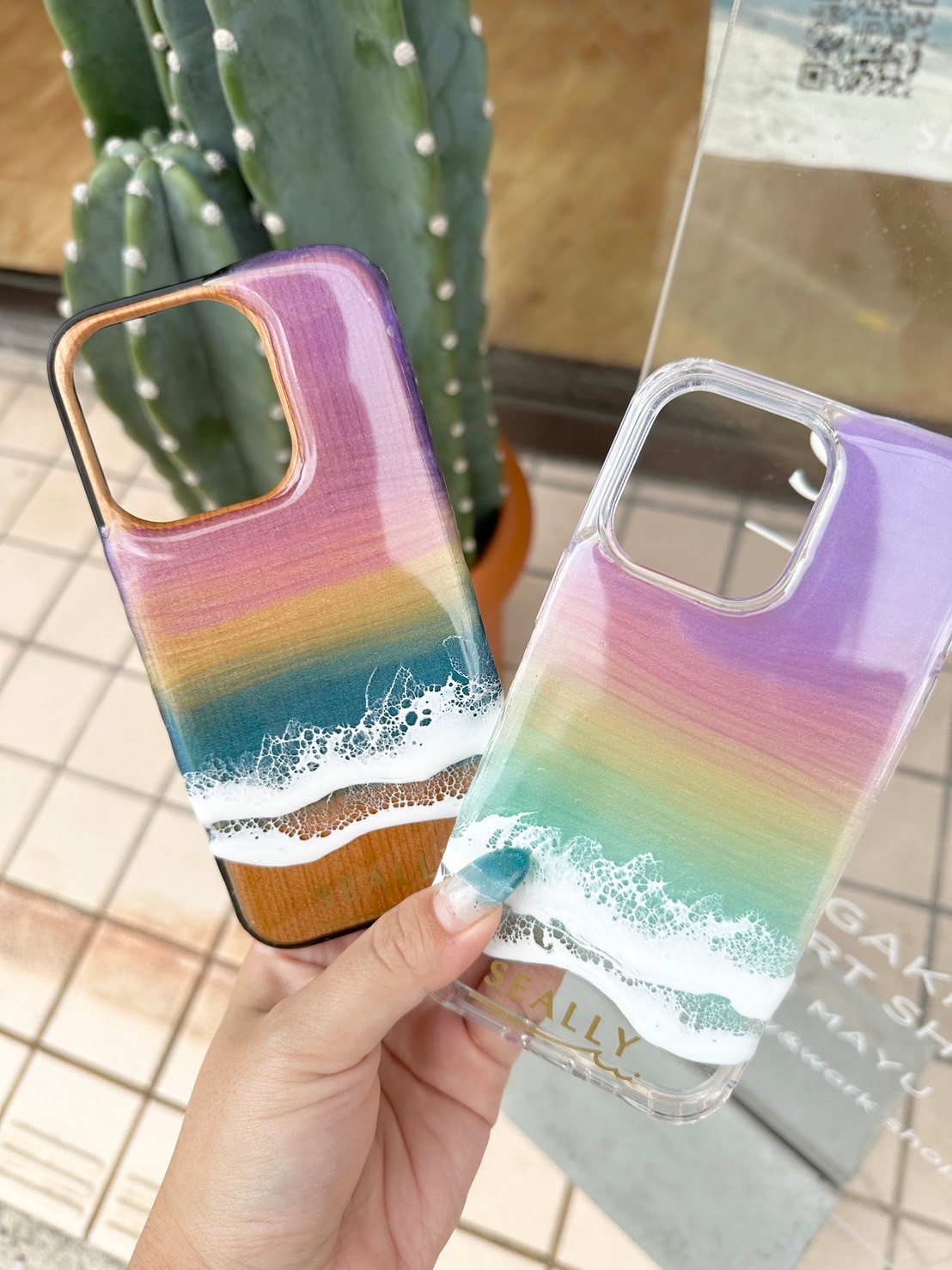 Ocean iPhone Case -Hawaii Rainbow-